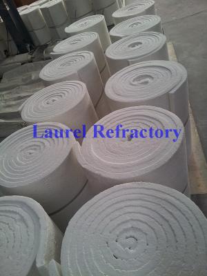 China Ceramic Insulation Blanket , Sound Absorption Ceramic Fiber Refractory for sale