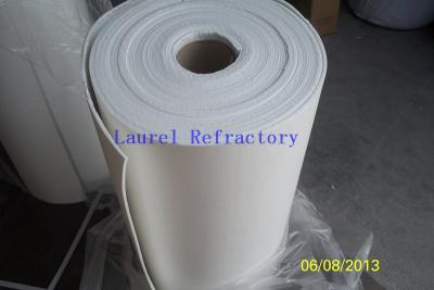 China Heat Thermal Insulating Alumina Silicate Ceramic Fiber Refractory Paper Sheet For Mould Liner for sale