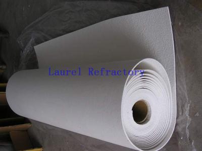 China Fireproof Heat Resistant Gasket Insulating Ceramic Fiber Insulation Refractory Paper For Induction Coil Liner for sale