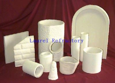 China Lightweight Ceramic Fiber Formed Shapes Refractory Insulating For Industrial Heater, Combustion Chambers for sale