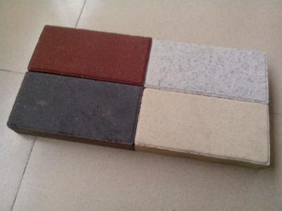 China Refractory Landscape Anti - Slip Water Permeable Brick Floor Materials Strong Water Absorbing Capacity for sale