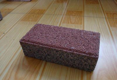 China Clay Material Permeable Driveways Products , Block Paving Edging Bricks for sale