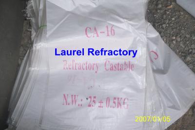 China High Strength Cement Unshaped Refractory Castable Wear Resistant For Furnace for sale