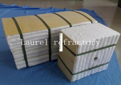 China Industry High Temperature Ceramic Fiber Refractory Insulation For Stack Linings , Ceramic Fiber Cloth for sale