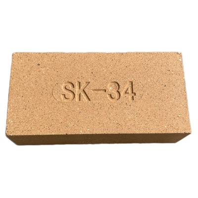 China Laddle Lining SK-34 Kiln Refractory Bricks for sale