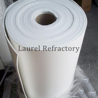 China Fire Resistant 1-10 mm High Temperature Insulation Ceramic Fiber Paper for Kiln for sale