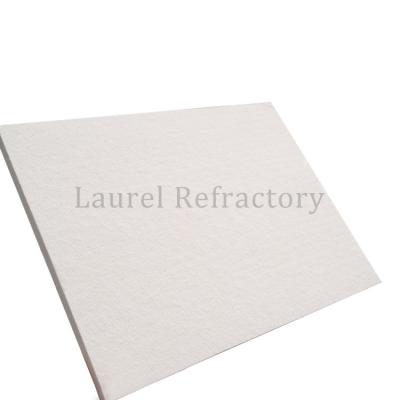 China Refractory Heat Resistant Fireproof Thermal Insulating 1260C Ceramic Fiber wool Insulation Board For Furnace for sale