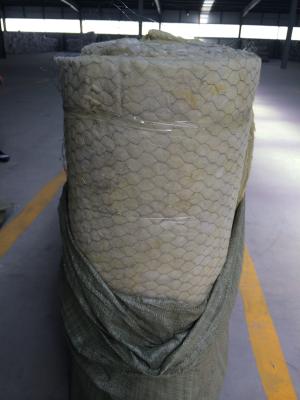 China Metal Building Insulation Rock Wool Blanket 25-200mm Thickness for sale