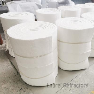 China Refractory Ceramic Non Combustible Waterproof Fiber Blanket Insulation Blanket Fiber Blanket for sale