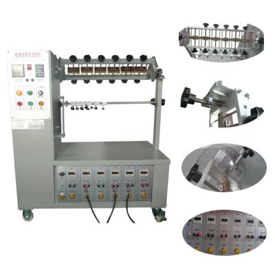 China 6 Station Power Plug Tester Flexing Test Swivel Machine FL-1 10~60 Times/Min for sale