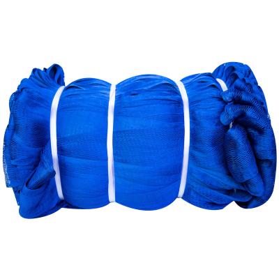 China Blue Nylon Strong Knotless Type 210D/18PLY Raschel African Polyester Fishing Nets China Buy High Strength Market Price for sale