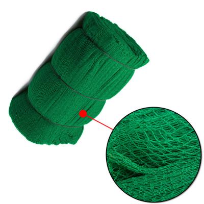 China China Factory Double Knots Fishing Nets 380D PE Polyethylene High Tenacity Single Knot Green Color High Knot for sale