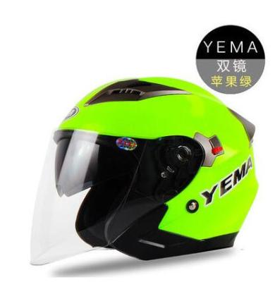 China ABS OEM service yema factory scooter helmet hot sale EEC approved motorcycle helmet YM-627 for sale