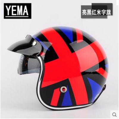 China ABS Shell DOT Approved Stylish Halley Helmet Vintage Motorcycle Helmet YM-629 for sale