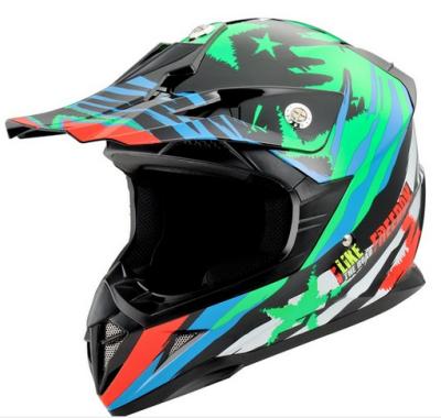 China Adjustable Double Visor Flip Helmet DOT Approved ATV Motocross Helmet For Kids Casco Motorbike Helmet Motorhead Motorbike for sale