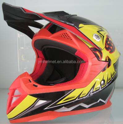 China 2017 Hot Sale New Product Road Motocross Helmet YM-211 Kids Cross Helmet With EEC Approved for sale