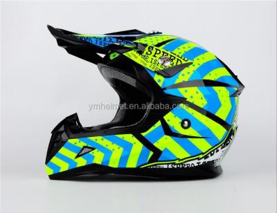 China Sun Visor Flip Motocross Helmet Adjustable Double Point Approved Casco Para Moto ATV Motorcycle Fancy Helmet for sale