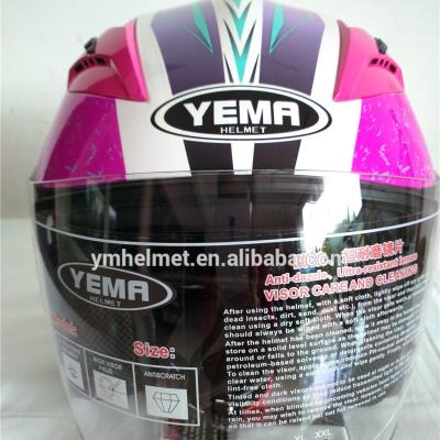 China ABS YM-627 DOT Helmet DOT Half Face Motorcycle Helmet for sale