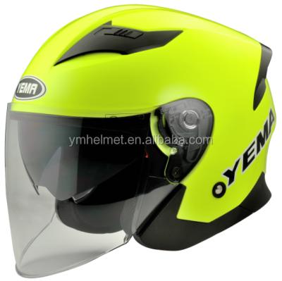 China ABS Half Shell DOT CEE Motorcycle Face Helmet, Open Face Helmet, cascos YM-630 for sale