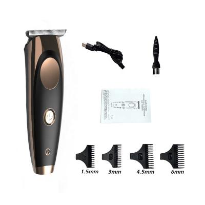 China Zero-Overlap Blade Hair Trimmer for Men Waterproof Wet/Dry Clippers Body Trimmer with Replaceable Blade Heads for sale