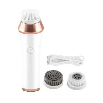 China Moisturizer Sonic Vibrating Facial Cleansing Brush IPX7 waterproof for exfoliating and cleansing massage for sale