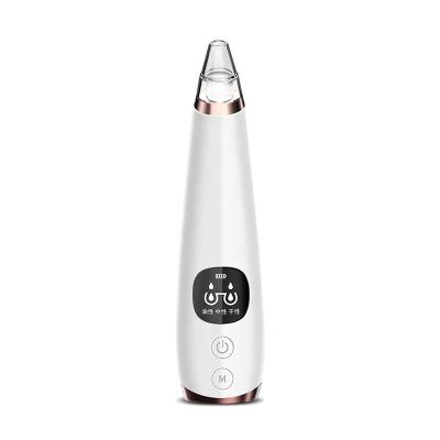 China Blackhead Remover Vacuum Blackhead Removal Head Pore Facial Cleanser With Timing Function Suction 6 Levels 3 Replaceable Heads for sale