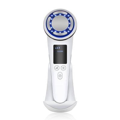 China Wrinkle Remover EMS 2022 Peel Tight Massage LED Light Lift Beauty Device Hot And Cold Therapy For Deep Cleansing Skin Rejuvenation for sale