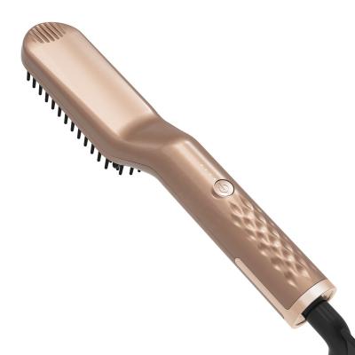 China Hotel Beard Straightener For Men Beard Straightener Brush Electric Fast Heated Comb for sale