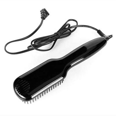 China Palette 3 in 1 Beard Straightener Hair Straightener Brush for Men Hot Comb Straight Fast Heating for sale