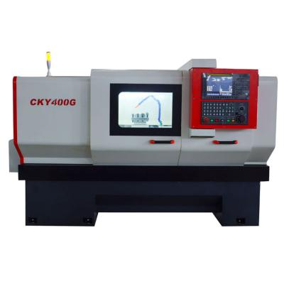 China Machinery Repair Shops 2570x1600x1670mm Siemens 808D Flat Bed CNC Lathe CK6140 380v 50hz for sale