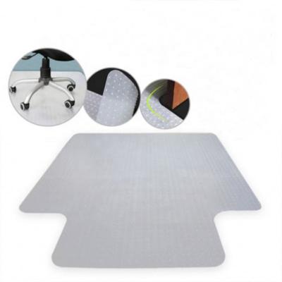 China Hot Selling PVC Plastic Hard Chair Mat For Carpet Washable for sale