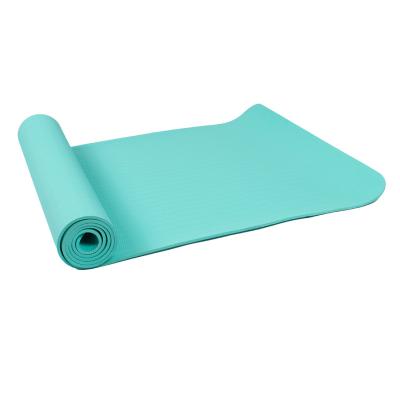 China Waterproof Pilates And Floor Exercise Fitness Thick Yoga Mat Carry Strap Included for sale