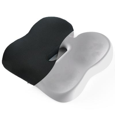 China Wholesale Viable Ergonomic Coccyx Pad Ergonomic Memory Foam Gel Cushion Seat Pillow For Office Chair for sale