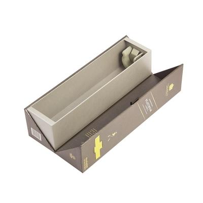 China Recyclable Custom Wine Cardboard Packing Magnetic Rigid Paper Gift Box for sale