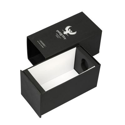 China Recyclable Custom Luxury Whiskey Wine Packaging Drawer Gift High End Paper Box for sale