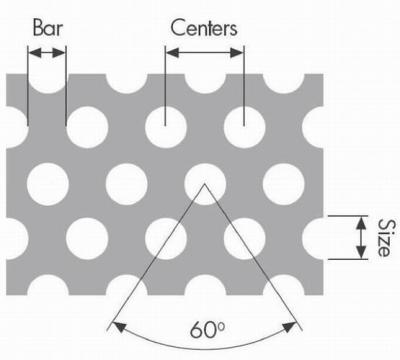 China stainless Steel 0.5mm hole and 0.5mm thickness Perforated Metal Sheet for sale