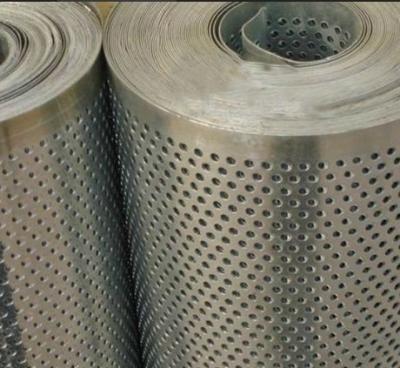 China 0.5mm thickness 0.5mm hole Stainless Steel Perforated Metal Mesh Coil for sale