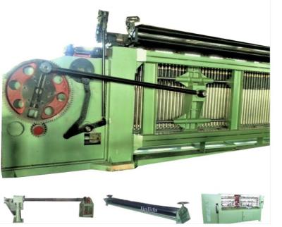 China CNC 4300mm Width Reverse Twist Gabion Hexagonal Wire Netting Machine for sale