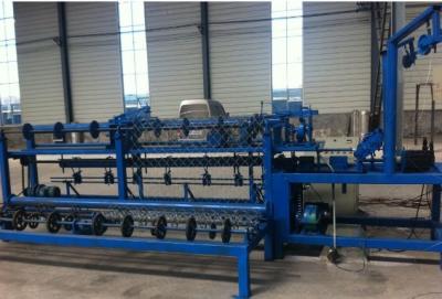 China 3m width servo motor singel wire feeding Full Automatic Chain Link Fence   Machine for sale