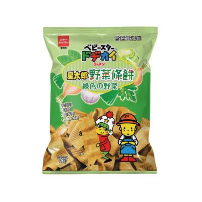 China OYATSU 80g Instant Vegetable Flavor Wide Crispy Ramen Snack for sale