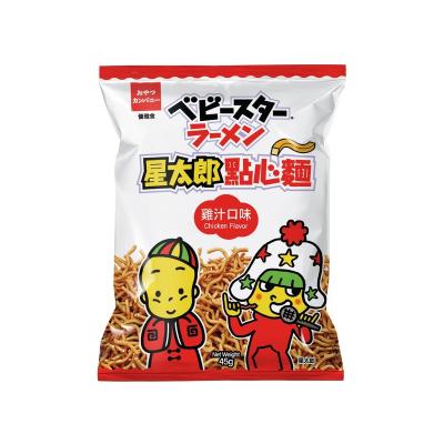 China Medium Size Instant Original Flavor Star Baby Crispy Ramen Snack In Stock for sale