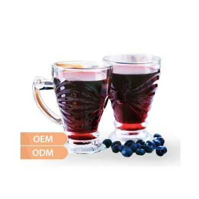 China OEM Natural Blueberry Fruity Syrup For Boba Tea Shop for sale