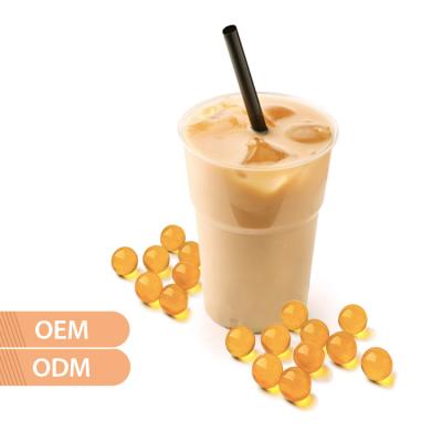 China High Quality Taiwan Mango Flavor Fruit Popping Boba Round for sale