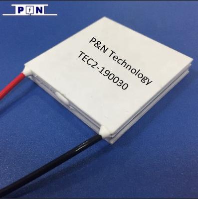 China New Design TEC2-190030 PN Epoxy Silicon RTV Tech Best Quality Thermoelectric Cooling Module 2 Stage Peltier For Medical Device Laser for sale