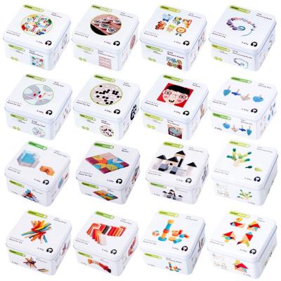 China Multifunctional Children Travel Toy Interactive Cartoon Educational Smart Toys Wooden Building Blocks Puzzle FI05TR6_FIMG025 for sale