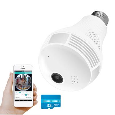 China NIGHT VISION 1080P Home Security 360 Degree Panoramic Wireless Hidden CCTV Spy Camera Bulbs E27 WiFi Bulb Light Camera With Night Vision for sale