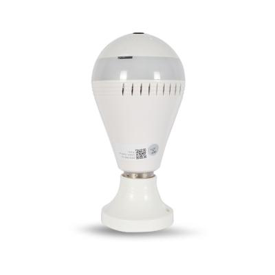 China Amazon Hot Selling V380 360 NIGHT VISION Amazon Hot Selling V380 360 Panoramic IP Camera Bulb Hidden Camera 1080P for sale