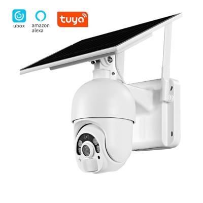 China Human Motion Tracking 4G Outdoor IP PTZ 4g Wifi Camera 4G Camera HD 1080P Detection 2MP 4MP WIFI Solar Panels Solar Human Battery for sale