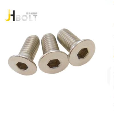 China DIN7991 Stainless Steel 304 SS Countersunk Hex Socket Bolt for sale