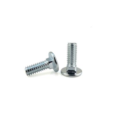 China Many Sizes Carriage Bolt Carriage Bolt Stainless Steel Carbon Steel Ribbed Around Neck Carriage Bolt for sale